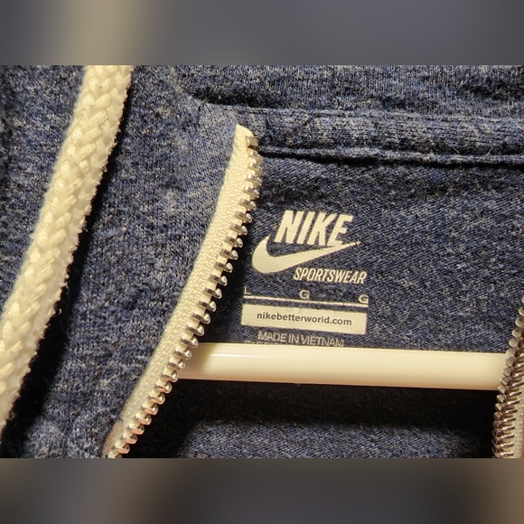 3/$25 Nike Lightweight Hooded Hoodie Sweatshirt Size Large - Picture 3 of 6